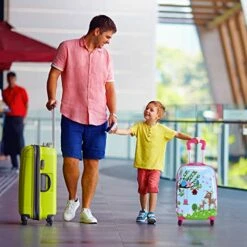 Goplus 2PC Kids Luggage, 12" & 16" Kids Carry On Luggage Set, Lightweight Spinner Suitcases For Boys And Girls (Deer) -suitcase shop 51W0EPigjHL 718792a0 59aa 42c2 ae72 f7605477e2f7