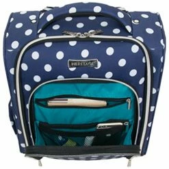 Heritage Travelware Albany Park 16" 600d Polka Dot Polyester 2-Wheel Underseater Carry-on 25 Heritage Travelware Albany Park 16" 600d Polka Dot Polyester 2-Wheel Underseater Carry-on -suitcase shop 51WHQgcl8OL