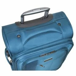 Dejuno Twilight Lightweight Nylon 3-Piece Spinner Luggage Set, Turquoise -suitcase shop 51WkCdfmuQL