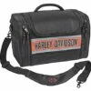 Harley Davidson Harley-Davidson Trailblazer Hop Along Travel Duffel Bag - Black/Rust Vintage -suitcase shop 51ZQp 6A 5S