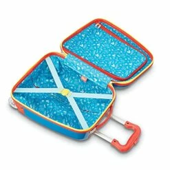 American Tourister Kids' Disney Hardside Upright Luggage, Mickey, Carry-On 18-Inch -suitcase shop 51aAQ piuXS