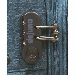 Dejuno Aurora Lightweight Denim 3-Piece Spinner Luggage Set, Navy -suitcase shop 51bJUdxEDQL