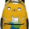 Cartoon Anime Adventure Time Kids School Bags Backpack For Students Bookbag Casual Daypack For Women Men -suitcase shop 51bsXIoNkkS