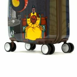 Olympia Luggage King Sejong Art Series 25 Inch Mid-size Rolling Case, Khaki, One Size -suitcase shop 51cb63uNHOL