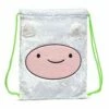 Adventure Time Finn Plush Furry White Cinch Laptop Bag Back Pack New W Tags -suitcase shop 51dT8U5 qtL