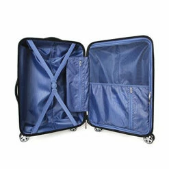 Carry On Luggage With Spinner Wheels And Integrated Weight Scale Built In TSA Lock Hard Shell Lightweight PC 20 Inch Rolling Travel Suitcase Small Cabin -suitcase shop 51dhwCGfTpL