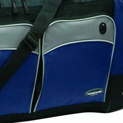 Travelers Club Adventure Travel Duffel Bag, Navy Blue/Grey, 28 Inch -suitcase shop 51eLY7GhdOL