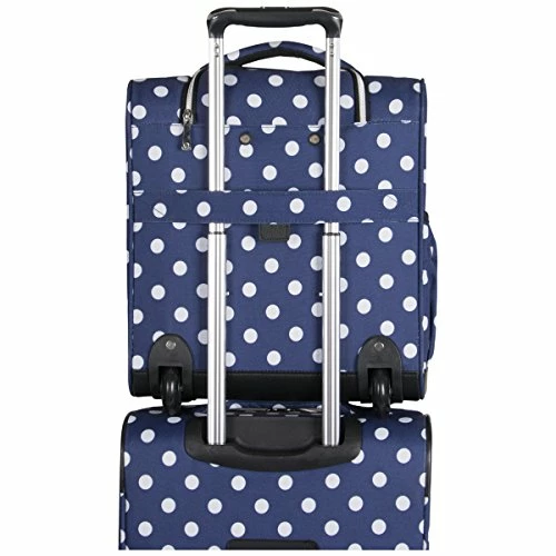 Heritage Travelware Albany Park 16" 600d Polka Dot Polyester 2-Wheel Underseater Carry-on 12 Heritage Travelware Albany Park 16" 600d Polka Dot Polyester 2-Wheel Underseater Carry-on - Image 10