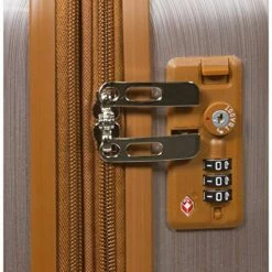 World Traveler Classique Hardside 2-PC Carry-On Spinner Luggage Set, Rose Gold, One Size -suitcase shop 51hF4hWtuML