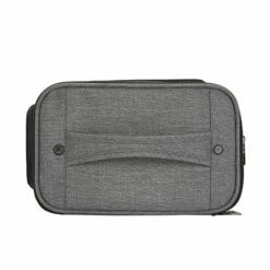 Travelers Club Luggage 16" Top Expandable Rolling Underseater W/USB Port, Dark Gray Suitcase, -suitcase shop 51iDH8MqViL