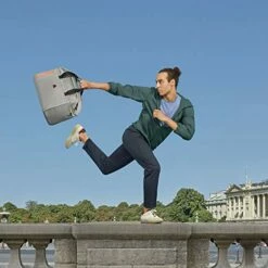 DELSEY Paris Egoa Travel Duffel Bag Made From 100% Recycled Materials, Light Gray, 18 Inch 11 DELSEY Paris Egoa Travel Duffel Bag Made From 100% Recycled Materials, Light Gray, 18 Inch -suitcase shop 51iXD1d5ZiL