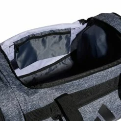 Adidas Defender 4 Medium Duffel Bag, Jersey Onix Grey/Black, One Size -suitcase shop 51jZ813DQ0S