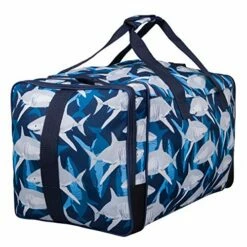 Wildkin Kids Weekender Duffel Bag For Boys And Girls, Carry-On Size And Perfect For Weekend Or Overnight Travel, 600-Denier Polyester Fabric Duffel Bags Measures 22 X 12 X 12 Inches (Sharks) 9 Wildkin Kids Weekender Duffel Bag For Boys And Girls, Carry-On Size And Perfect For Weekend Or Overnight Travel, 600-Denier Polyester Fabric Duffel Bags Measures 22 X 12 X 12 Inches (Sharks) -suitcase shop 51kp6Zm36wL