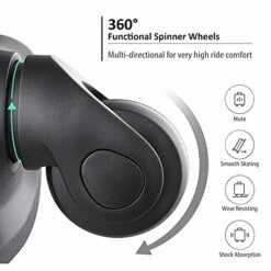 Expandable ABS Durable Suitcase 3 Piece Luggage Sets Lightweight With Double Wheels TSA Lock Spinner, Unisex Adults Teens Home Outddor Carry On Luggage (Purple 20/24/28 Inch) -suitcase shop 51lMXc8I5kS