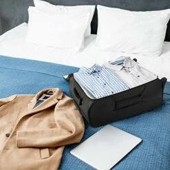 Large Capacity Maximum Allowance 22x14x9 All Parts Carry On Luggage Bag | Rolling Travel Suitcase Lightweight Small Soft Trolley For Women | Approved By Delta, United, Southwest & Many More -suitcase shop 51mnBV3ZeRL