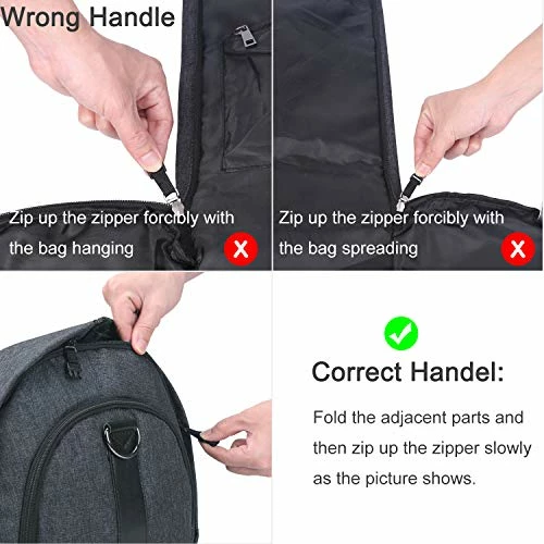 Carry-on Garment Bag Large Duffel Bag Suit Travel Bag Weekend Bag Flight Bag With Shoe Pouch For Men Women (Black) 5 Carry-on Garment Bag Large Duffel Bag Suit Travel Bag Weekend Bag Flight Bag With Shoe Pouch For Men Women (Black) - Image 3