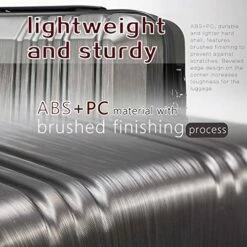 Coolife Luggage Suitcase PC+ABS With TSA Lock Spinner Carry On Hardshell Lightweight 20in 24in 28in(orange, S(20in_carry On)) -suitcase shop 51nRzei937L 693785bd b0b9 4647 8427 4f67115cefd6