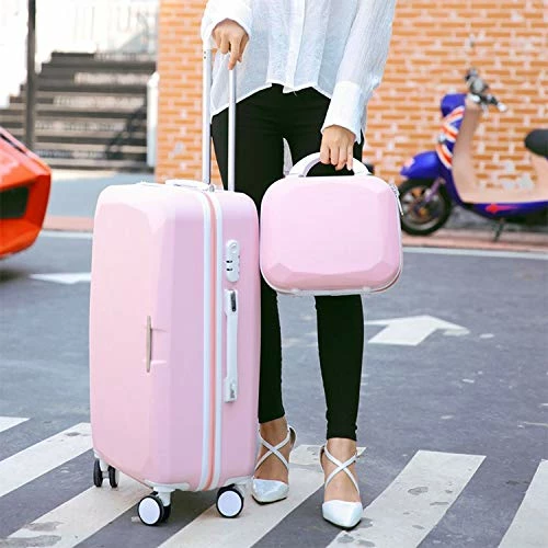 Fashion Wheels Suitcases And Travel Bags Valise Cabine Valiz Koffer Suitcase Maletas Carry On Rolling Luggage,Red,22 8 Fashion Wheels Suitcases And Travel Bags Valise Cabine Valiz Koffer Suitcase Maletas Carry On Rolling Luggage,Red,22 - Image 6