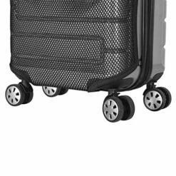 Olympia Nema 18" Carry-on Underseater Spinner W/TSA Lock, Silver 11 Olympia Nema 18" Carry-on Underseater Spinner W/TSA Lock, Silver -suitcase shop 51rZU6GPhrL