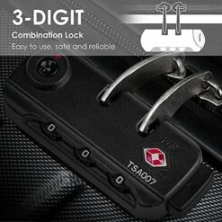 Hardshell Luggage Sets 3 PCS Spinner Suitcase With Tsa Lock Lightweight Black 11 Hardshell Luggage Sets 3 PCS Spinner Suitcase With Tsa Lock Lightweight Black -suitcase shop 51sYvvx67ES
