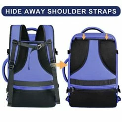 Travel Backpack For Women, 50L Carry On Backpack With Wet Bag Expandable Flight Approved Luggage Backpack Suitcase,Extra Large Weekender Bag Water Resistant Lightweight Daypack Gift For Traveler Women -suitcase shop 51tsWgVHz0L