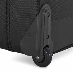 (USED) SWISSGEAR Full-Sized Effortless Folding Wheeled Garment Bag | Rolling Travel Luggage | Men's And Women's - Black -suitcase shop 51uTrab6ZXL