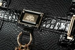 JKM And Company THE BARRINGTON Black Python & Alligator Compatible With Computer IPad, Laptop Tablet Rolling Tote Bag Briefcase Carryall Bag 12 JKM And Company THE BARRINGTON Black Python & Alligator Compatible With Computer IPad, Laptop Tablet Rolling Tote Bag Briefcase Carryall Bag -suitcase shop 51uzK23GWmL