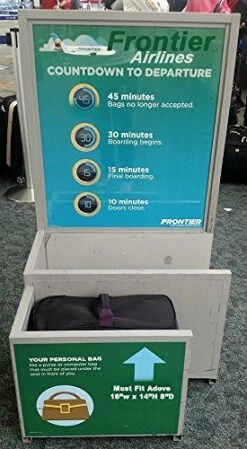 BoardingBlue Frontier, JetBlue, Spirit Airlines Personal Item Under Seat Bag -suitcase shop 51vqORyitwL c9b93f94 6f87 402e 937c e25aedfca5eb