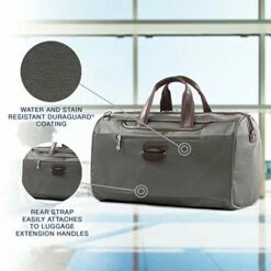 Travelpro Plaitnum Elite-Regional Underseat Duffel Bag, Vintage Grey, One Size 14 Travelpro Plaitnum Elite-Regional Underseat Duffel Bag, Vintage Grey, One Size -suitcase shop 51xfDkHg93L
