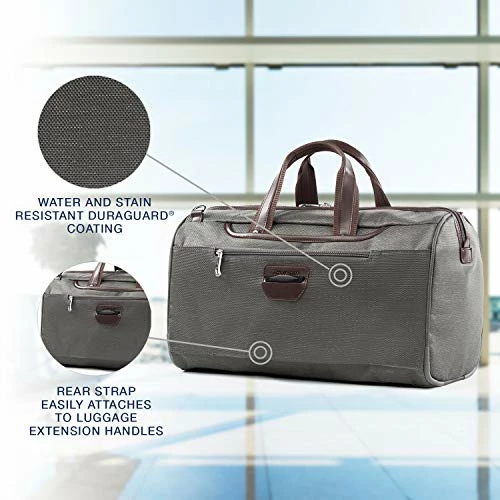Travelpro Plaitnum Elite-Regional Underseat Duffel Bag, Vintage Grey, One Size 8 Travelpro Plaitnum Elite-Regional Underseat Duffel Bag, Vintage Grey, One Size - Image 6