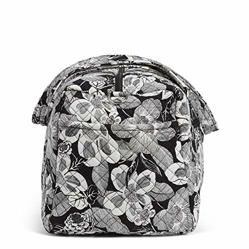 Vera Bradley Women's Signature Cotton Medium Travel Duffel Bag, Bedford Blooms, One Size 6 Vera Bradley Women's Signature Cotton Medium Travel Duffel Bag, Bedford Blooms, One Size - Image 4