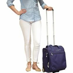 EBags Kalya Underseat Carry-on 2.0 With USB Port (Brushed Indigo) -suitcase shop 51zh761d UL 612ed2bc fdeb 4cf4 8397 96924f3a8f14