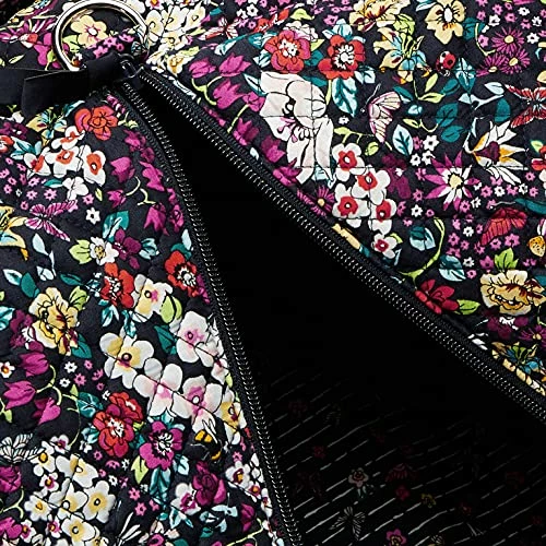 Vera Bradley Women's Cotton Small Travel Duffel Bag, Itsy Ditsy, One Size 5 Vera Bradley Women's Cotton Small Travel Duffel Bag, Itsy Ditsy, One Size - Image 3