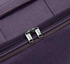 AmazonBasics Belltown Softside Rolling Spinner Suitcase Luggage - 29 Inch, Heather Purple -suitcase shop 61BQDzdC4SL