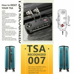 Coolife Luggage Expandable(only 28") Suitcase PC+ABS Spinner 20in 24in 28in Carry On (navy New, L(28in)) -suitcase shop 61EU6N4Z7cL 244a3122 4abf 4454 a1c7 1e098baebf93