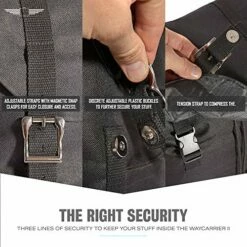 Point Coast 18x14x8 Personal Item Under Seat Travel Carry On Backpack Waycarrier II (black) -suitcase shop 61JqVA Gy0L