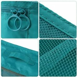 DIMJ Packing Cubes For Travel, 9 Pcs Travel Cubes Set Foldable Suitcase Organizer Lightweight Luggage Storage Bag 5 Colors Options (Blue) -suitcase shop 61ME9qGhs S