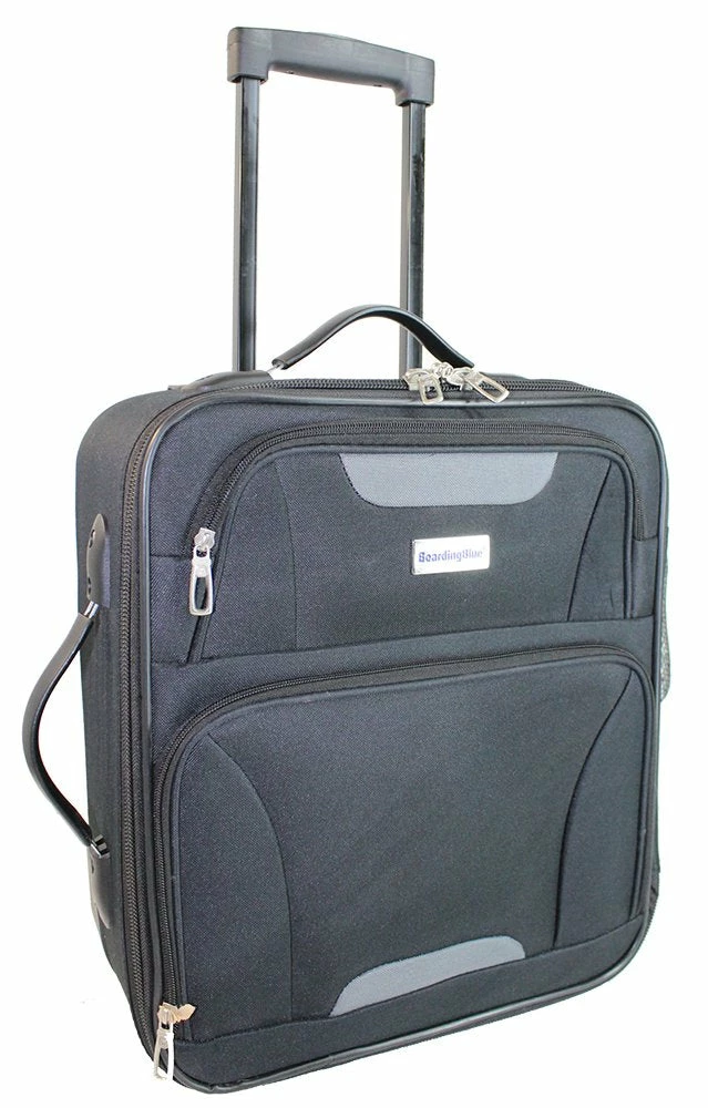 Boardingblue Airlines Personal Item Under Seat Basic Small Luggage 16.5" (Black) 6 Boardingblue Airlines Personal Item Under Seat Basic Small Luggage 16.5" (Black) - Image 4