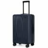 GoPenguin Hardside Luggage With Spinner Wheels, Medium 26 Inch Rolling Checked Suitcase PC Lightweight Blue -suitcase shop 61NbELBRHXL