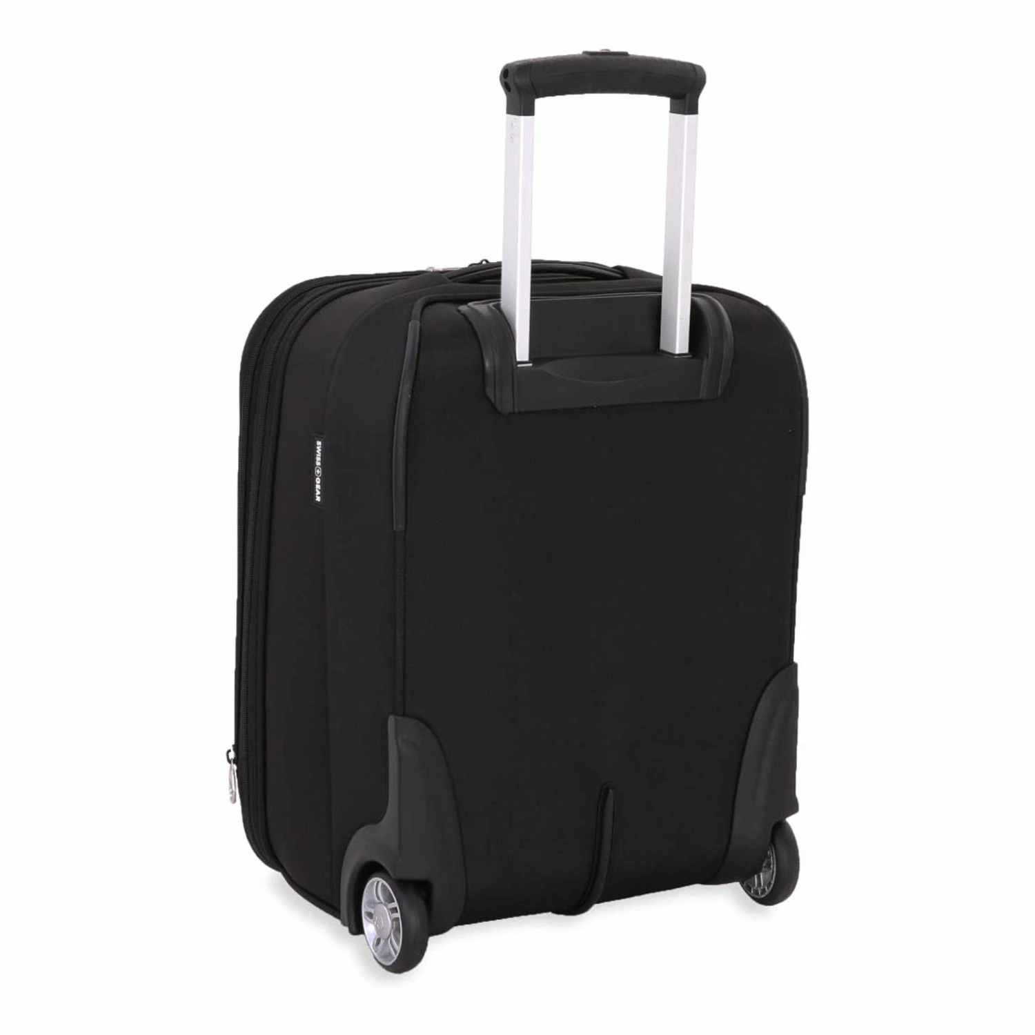 SWISSGEAR Premium Rolling Carry-On 19-inch Luggage | Wheeled Weekend Travel Suitcase | Men's And Women's - Black 8 SWISSGEAR Premium Rolling Carry-On 19-inch Luggage | Wheeled Weekend Travel Suitcase | Men's And Women's - Black - Image 6