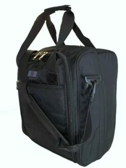 BoardingBlue Personal Item Under Seat For The Airlines Of American, Frontier, Spirit, Black/Purple -suitcase shop 71EE7f9zWpL