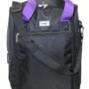 BoardingBlue Personal Item Under Seat For The Airlines Of American, Frontier, Spirit, Black/Purple