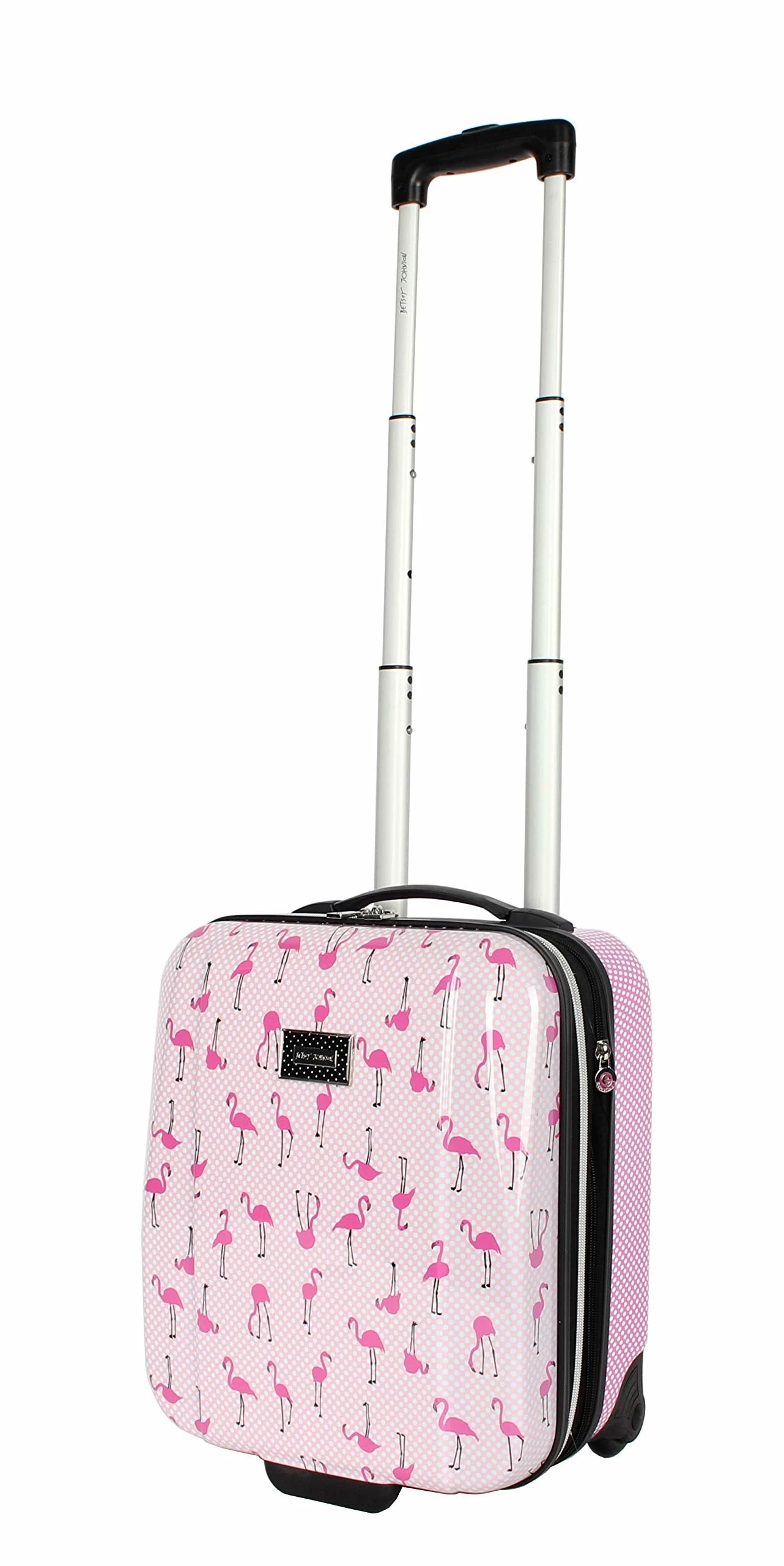 Betsey Johnson 4 Pieces Luggage Set - ABS+PC Hardside Lightweight Durable Rolling Suitcase With Spinner Wheels - Set Includes; 15", 20", 26", 30" 6 Betsey Johnson 4 Pieces Luggage Set - ABS+PC Hardside Lightweight Durable Rolling Suitcase With Spinner Wheels - Set Includes; 15", 20", 26", 30" - Image 4