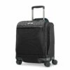 Hartmann Metropolitan 2 Underseat Carry On Spinner, Deep Black -suitcase shop 71Z2GQb6CsL