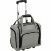London Fog Softside 15" Under The Seat Bag, Blk White Multi Z1 -suitcase shop 71yU1GfY2nL