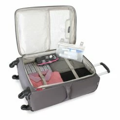 SWISSGEAR 7362 3-Piece Expandable Lightweight Rolling Spinner Luggage Set | Wheeled Travel Suitcases | 20-inch, 24-inch, 28-inch - Gray -suitcase shop 817cocAjjxL