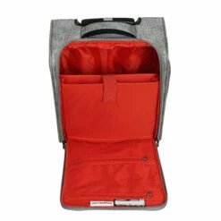 It Luggage 17.1" Stitched Squares 2 Wheel Underseat Tote, Flint Grey -suitcase shop 81E0IfllUhL