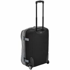 AmazonBasics Rolling Travel Duffel Bag Luggage With Wheels, Medium, Grey -suitcase shop 81EYhiDg oL