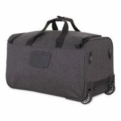 SWISSGEAR 7368 Travel Duffel, Heather Grey (19" Rolling) -suitcase shop 81GWxUH 2Bq7L