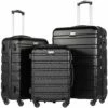 COOLIFE Luggage 3 Piece Set Suitcase Spinner Hardshell Lightweight TSA Lock -suitcase shop 81JWQwAV8hL 19218b40 2fd3 482f b995 0d9a0df95724